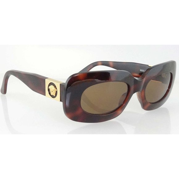 BRAND NEW VINTAGE VERSACE (Authentic) Mod. 418-C 900 Women\'s Sunglasses *RARE* main image 10